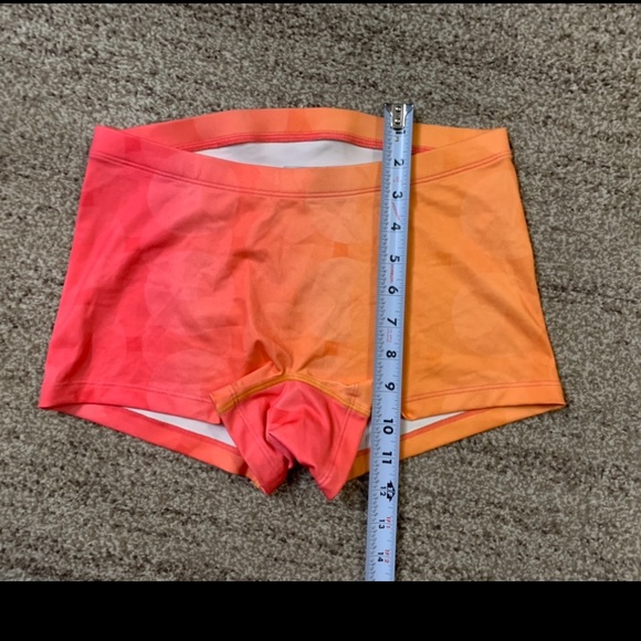 RAVE shorts-Fitness-Orange hot pants, bike shorts, short shorts, stretch , small - Picture 3 of 11